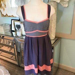 Kimchi Blue Gray and Pink Mini Dress